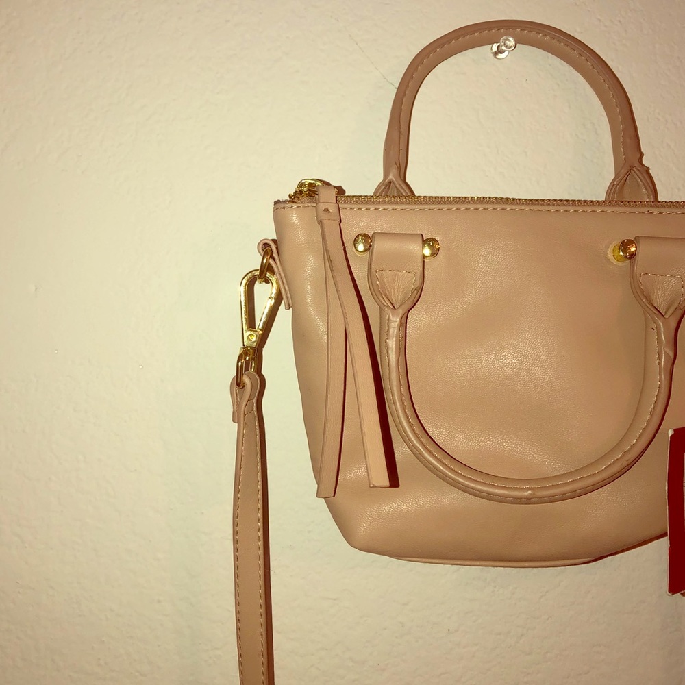Light pink cross body small purse